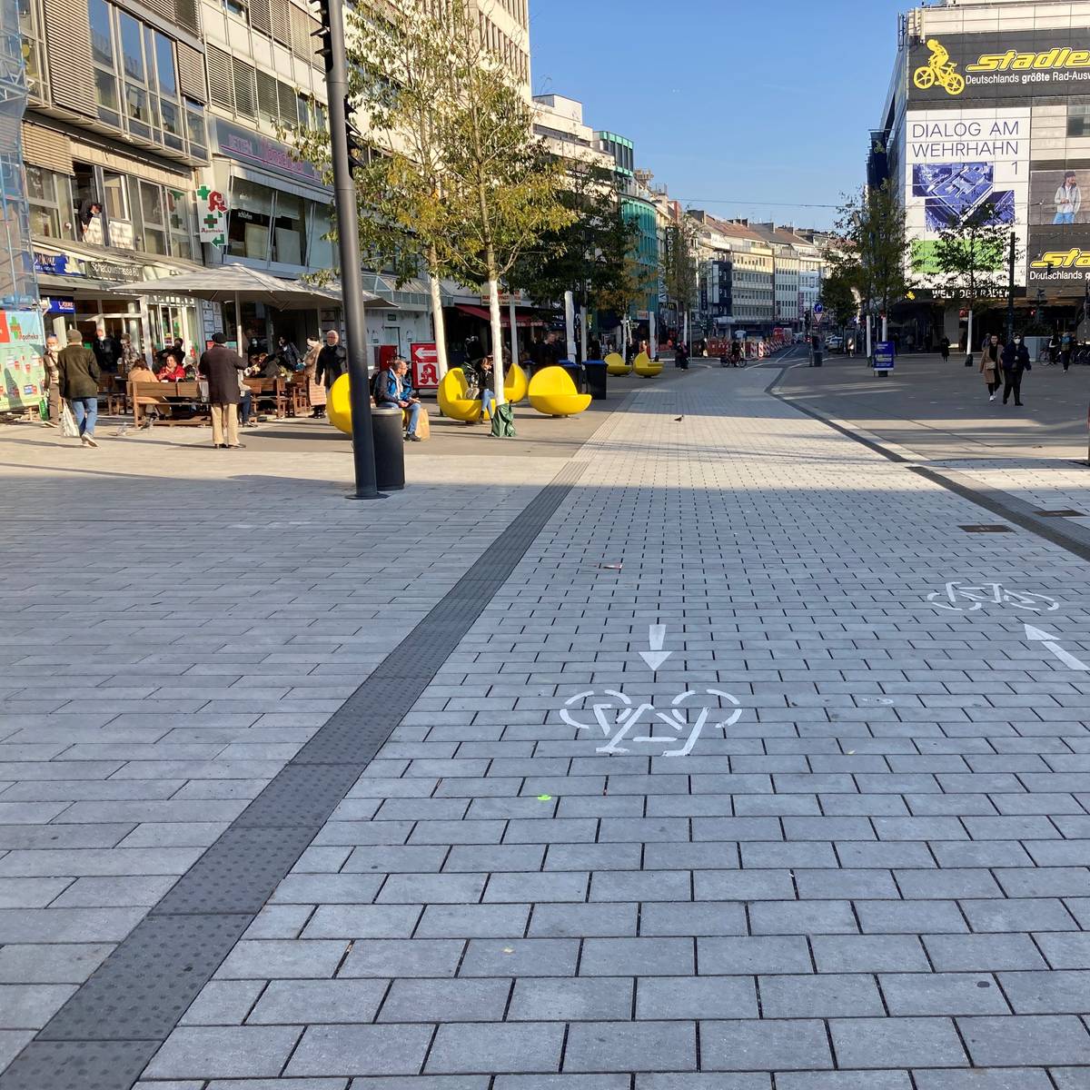 Düsseldorf: Ärger um Radweg auf der Schadowstraße - Antenne Düsseldorf
