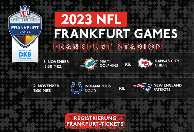 NFL Frankfurt Games 2023 im Frankfurt Stadion