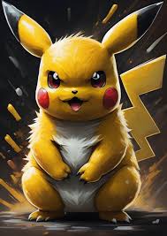Pikachu - Pokémon Poster von Jonatan Goozman | Printler
