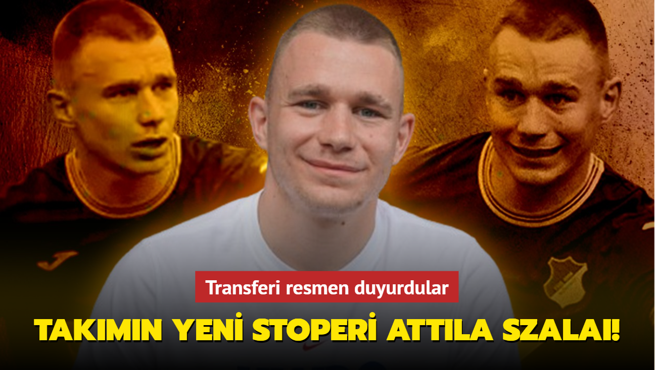 Und der neue Verteidiger des Teams, Attila Szalai! Sie gaben den Transfer offiziell bekannt...