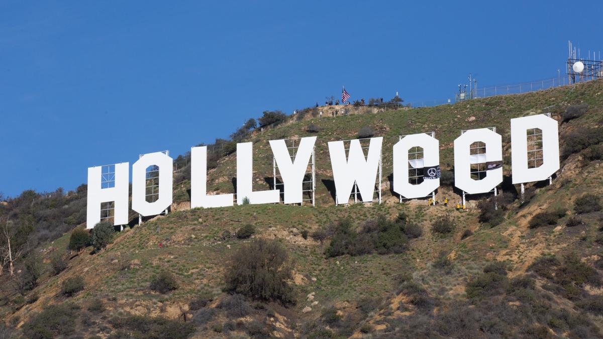 Los Angeles: Aus „Hollywood“ wird „Hollyweed“ - WELT