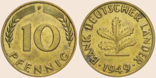 Münzkatalog-Online - 10 Pfennig 1949